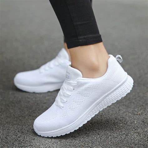 comfiest white sneakers for walking